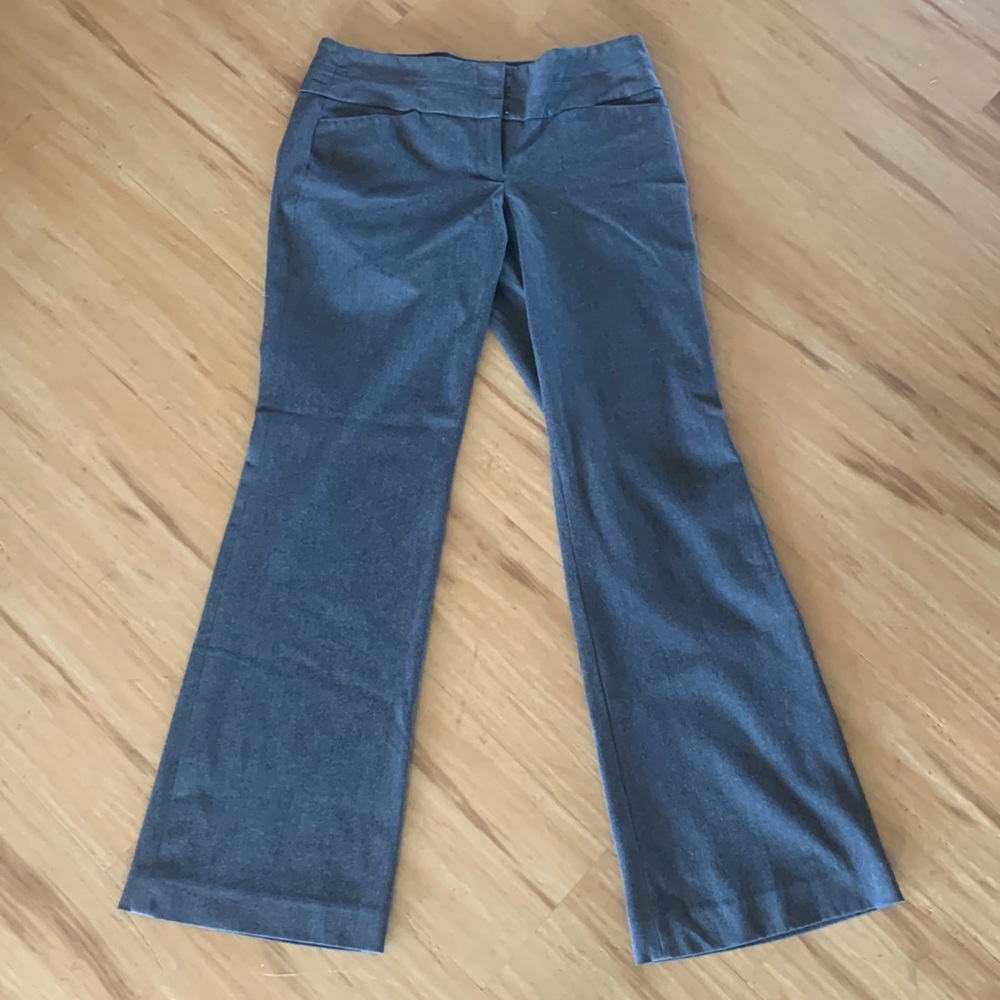 Gray Editor Express wide leg pants